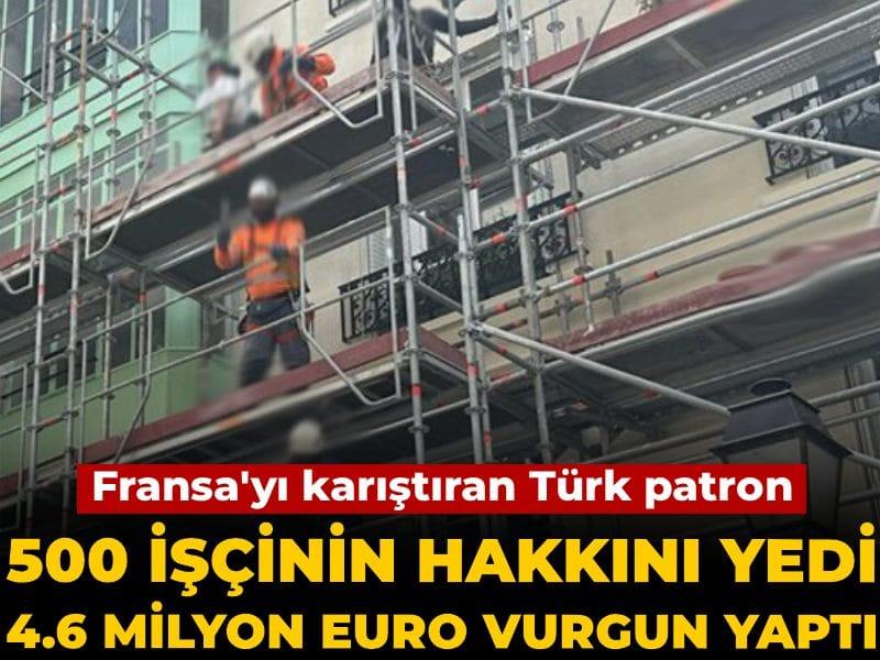 Türkiye kökenli girişimci Marsilya’da 500 işçiyi kayıtsız çalıştırmakla suçlandı Fransa’da