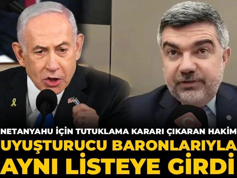 Netanyahu için tutuklama kararı çıkaran hakim uyuşturucu baronlarıyla aynı listeye girdi