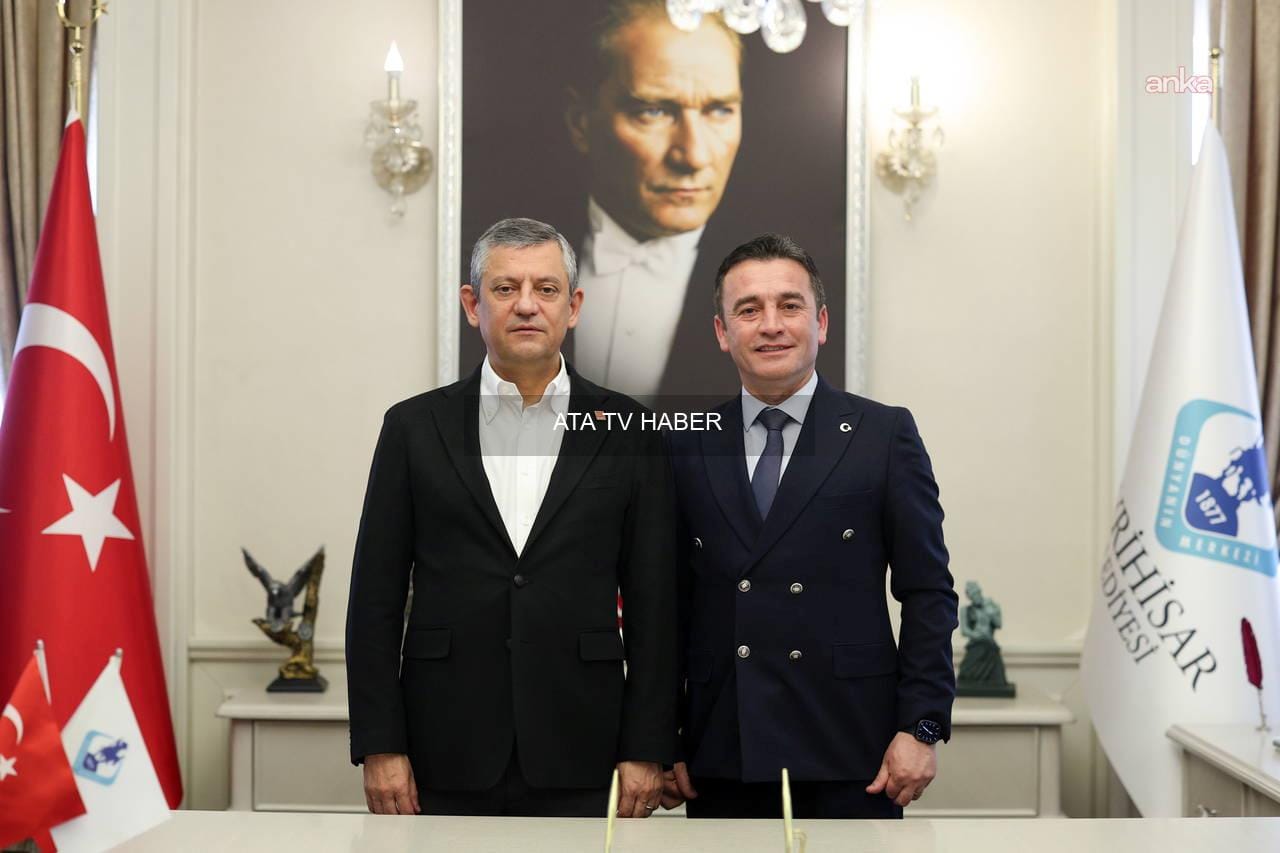 CHP Genel Başkanı Özgür Özel Sivrihisar'da Belediye ve Halkla Buluştu