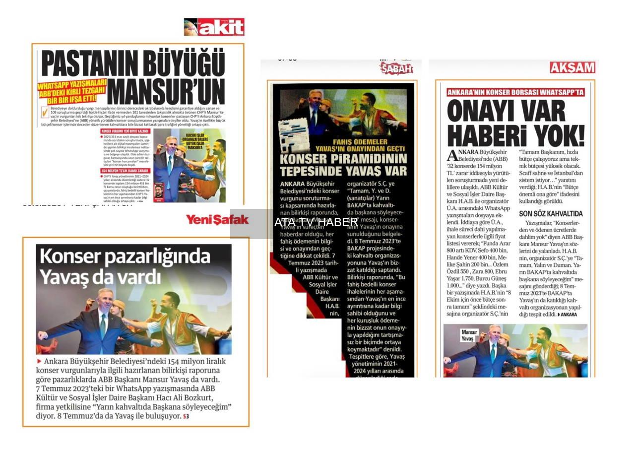 Ankara Büyükşehir Belediyesi'nden Açıklama