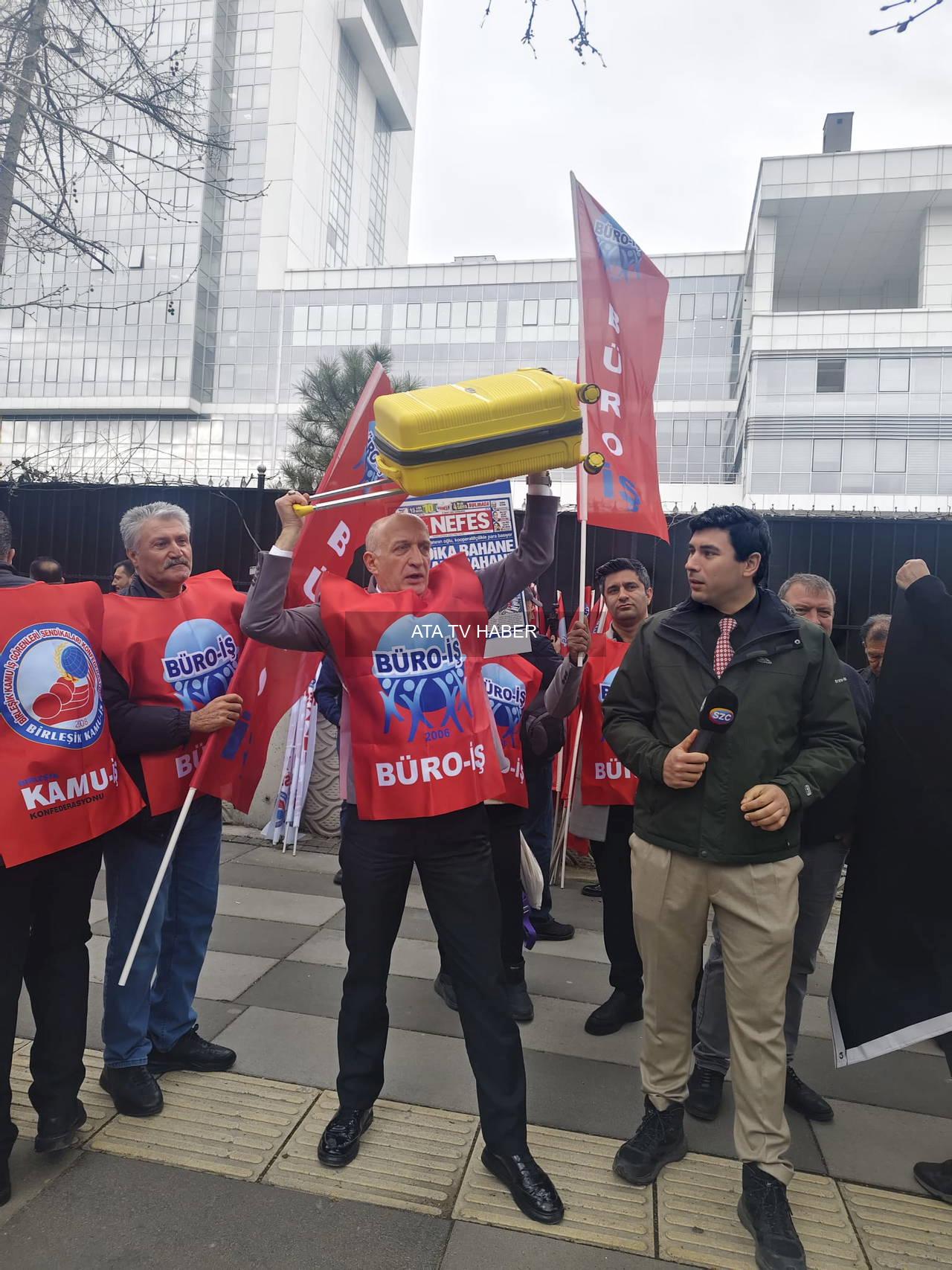 Büro-İş’ten Ali Yalçın’a Sert Tepki: Yiğitlik Sana mı Kaldı