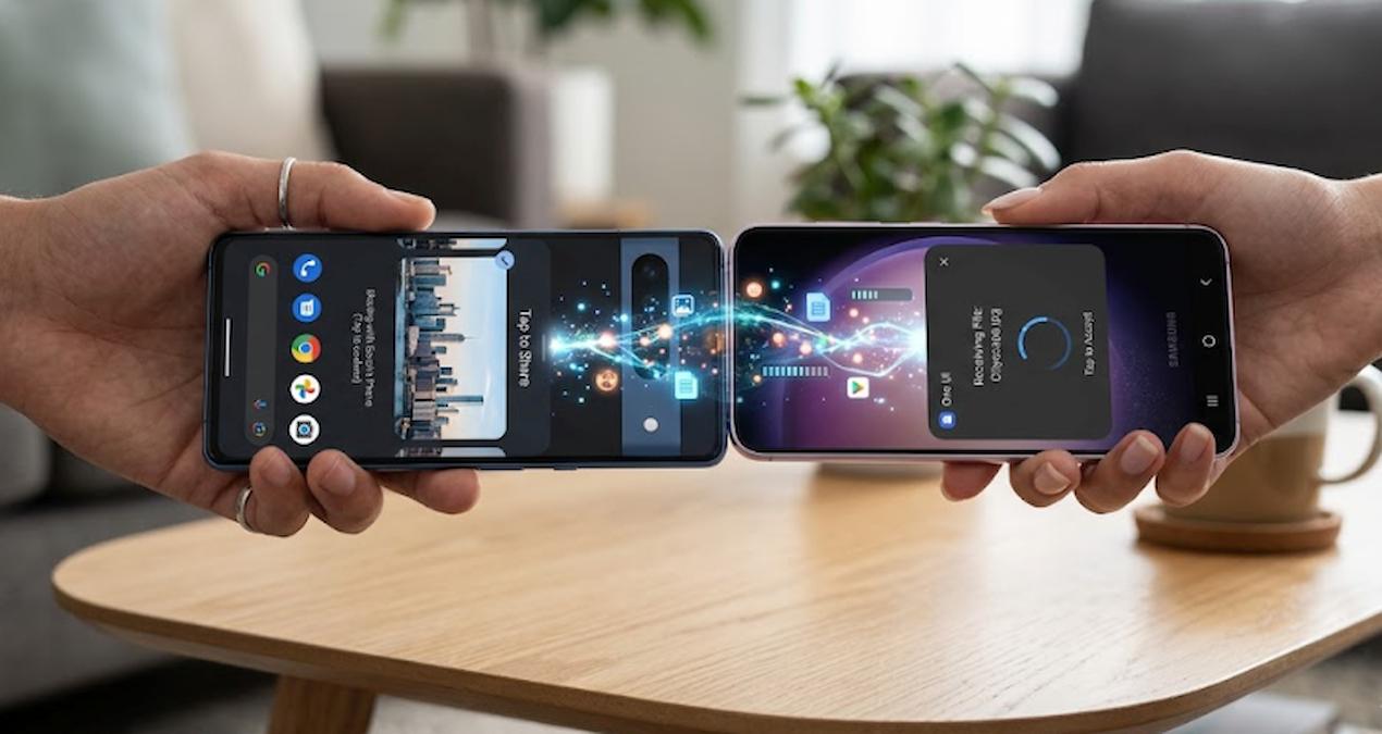 Android’e ‘Tap to Share’ Geliyor: Quick Share ile Marka Bağımsız