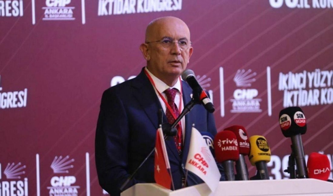 CHP Ankara İl Başkanı Ümit Erkol İzmir Soruşturması Kapsamında Gözaltına