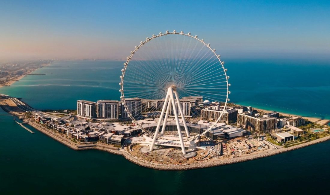 Ain Dubai, Bluewaters Adası’nda Ziyarete Açıldı Dubai‘nin Bluewaters Adası’nda inşa