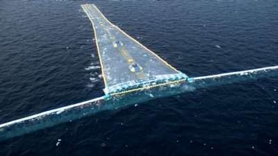 The Ocean Cleanup’dan System 03 ile Büyük Pasifik Çöp Yaması’nda