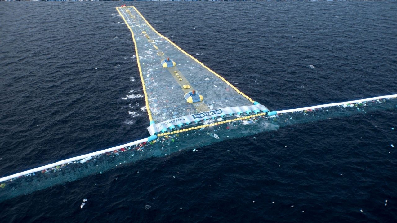 The Ocean Cleanup’dan System 03 ile Büyük Pasifik Çöp Yaması’nda