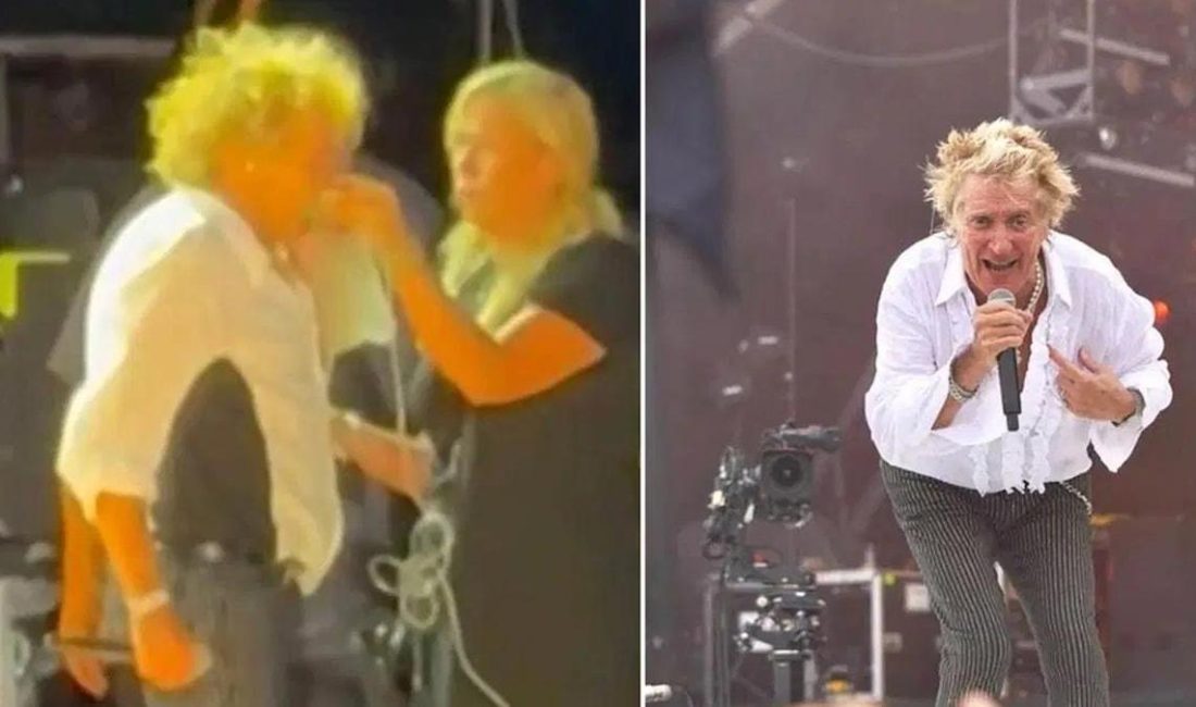 Rod Stewart Utah Konserinde Rahatsızlandı: Oksijen Desteğiyle Oturarak Devam Etti