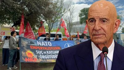 HKP Üyeleri ABD Büyükelçiliği Önünde NATO Zirvesi’ni Protesto Etti Ankara’da
