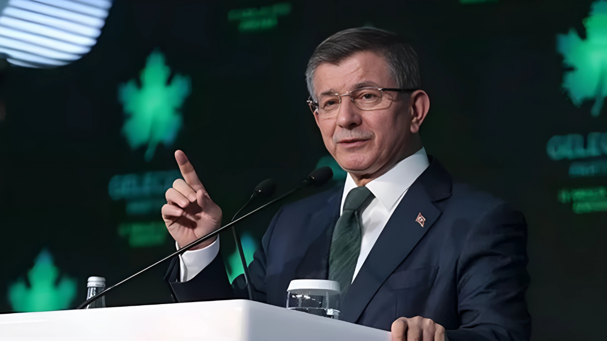 Gelecek Partisi Lideri Davutoğlu’ndan Kritik Değerlendirmeler Gelecek Partisi Genel Başkanı