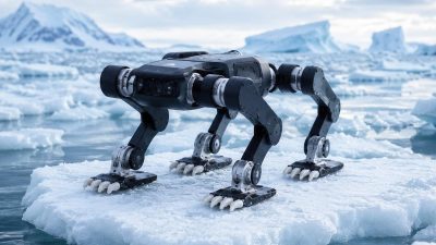 Lynx S10: Arktik Testlerinde Öne Çıkan Gelişmiş Robot 20 kilogramdan