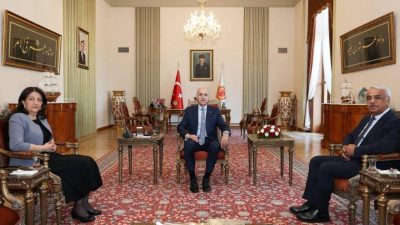 DEM Parti İmralı Heyeti TBMM Başkanı ile Görüştü Halkların Eşitlik
