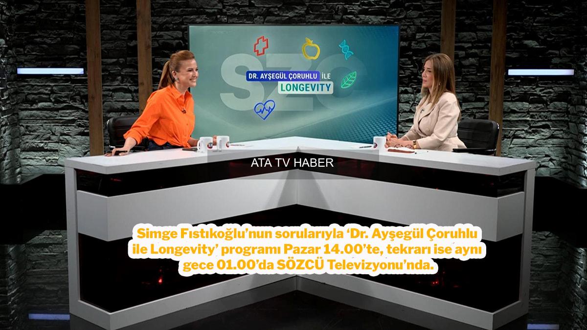 Biyokimya Uzmanı Ayşegül Çoruhlu: Cinsiyet Hormonları ve Uzun Yaşama İlişkin Önemli Noktalar