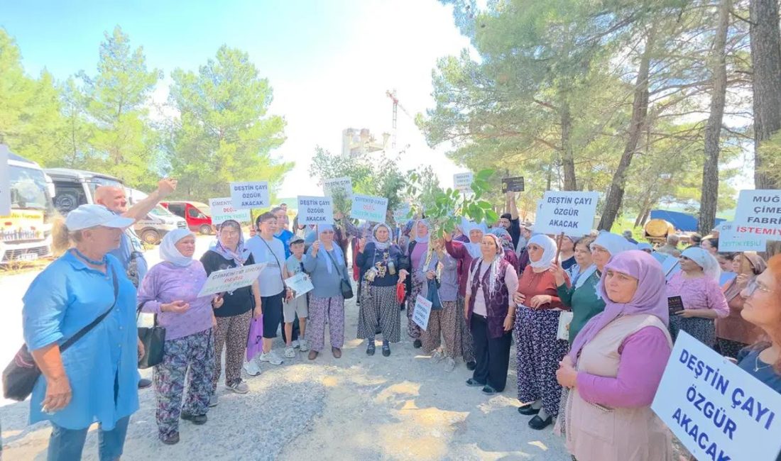 Deştin-Bayır Tekağaç Mevkiinde Entegre Çimento Fabrikası Projesine Tepkiler Sürüyor Muğla’nın