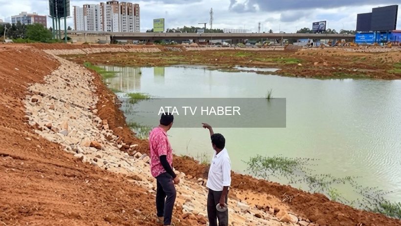 Bengaluru'da 24 Saatte Yaşama Dönen Bikkanahalli Kunte Göleti