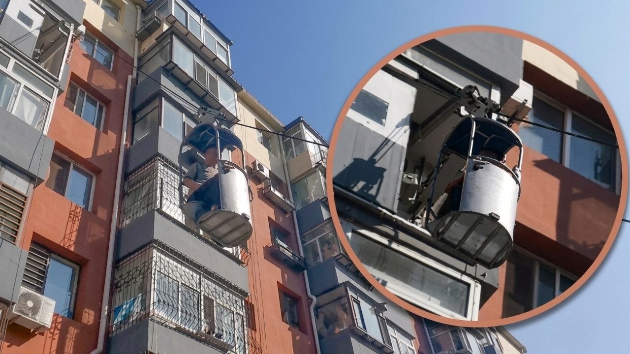 Emekli mühendis penceresinden binaya telesiyej kurdu; sistem patentliydi Çin’in Liaoning