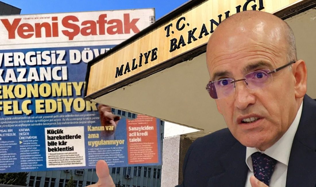 Yeni Şafak’tan Şimşek Yönetimine Döviz Gelirleri ve Vergilendirme Eleştirisi İktidara