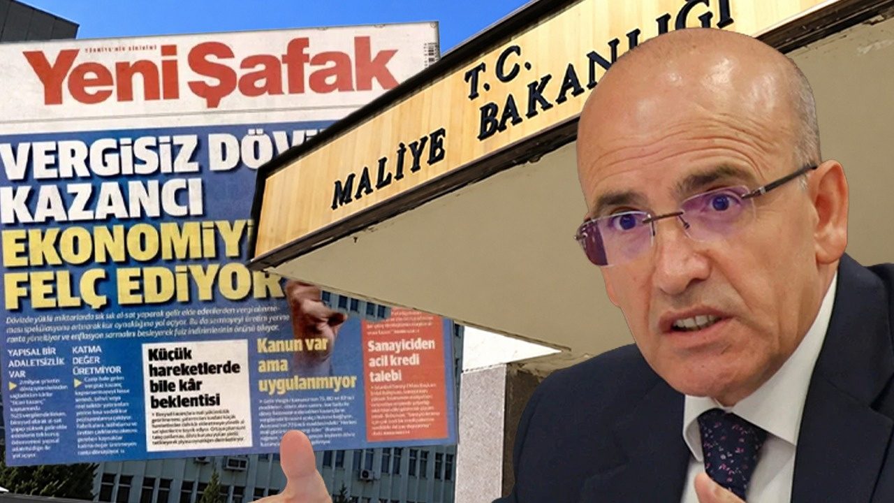 Yeni Şafak’tan Şimşek Yönetimine Döviz Gelirleri ve Vergilendirme Eleştirisi İktidara