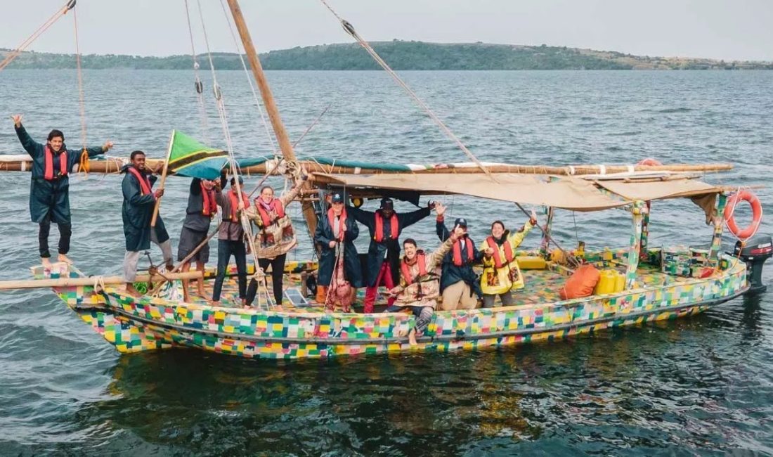Lamu’da atıktan yelkenli: 30 bin terlikle deniz kirliliğine karşı hareket
