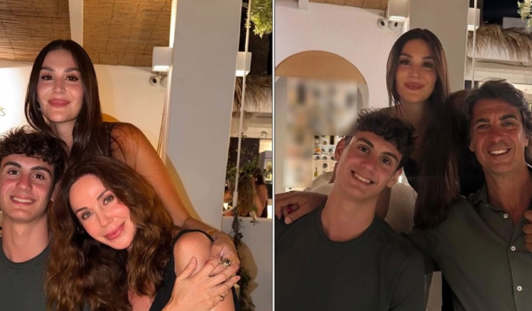 Bir Demet çekti bir İbrahim çekti: Eski çift Yunanistan’a tatile gitti
