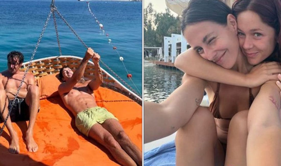 Elite Dizisinin Yıldızları Georgina Amorós ve Manu Rios Marmaris’te Tatil
