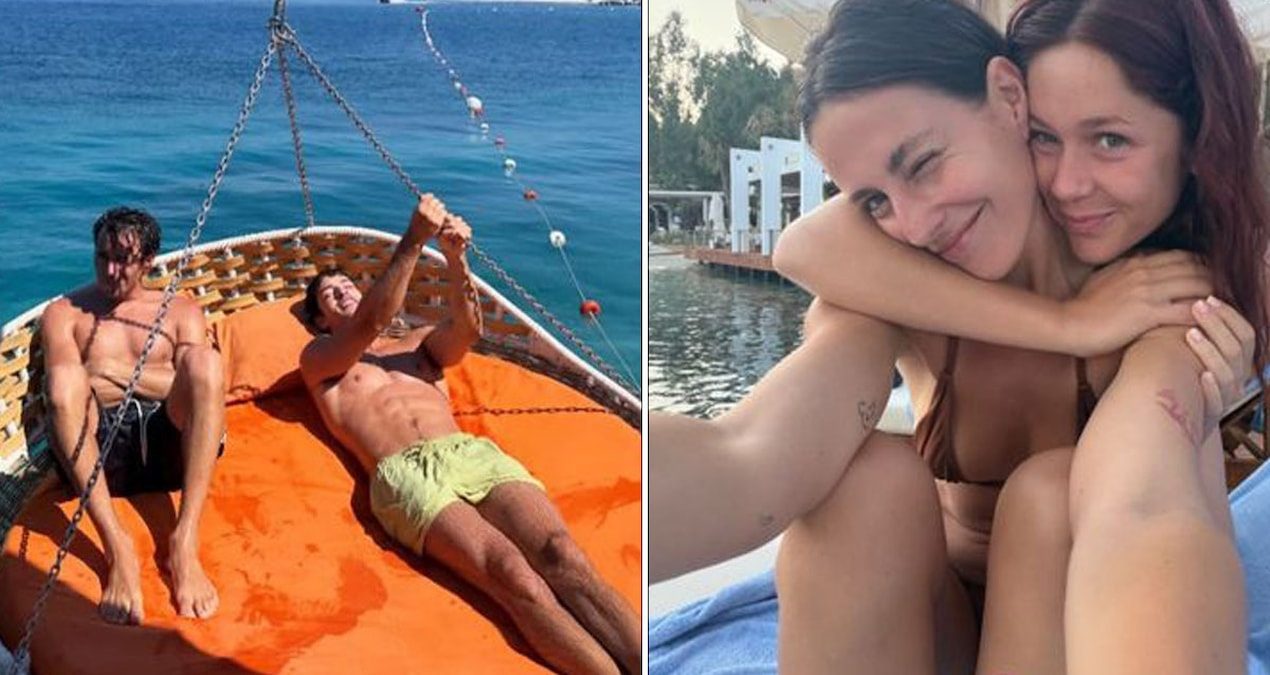 Elite Dizisinin Yıldızları Georgina Amorós ve Manu Rios Marmaris’te Tatil