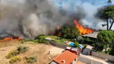 İspanya ve Fransa’da Orman Yangınları: Binlerce Kişi Tahliye Edildi, Yüzbinlerce