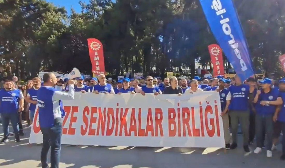 Gebze’de İşçiler NATO Zirvesine Karşı ‘Savaşa Değil Emekçiye Bütçe’ Talebiyle