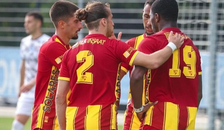 Göztepe Slovenya’da doludizgin