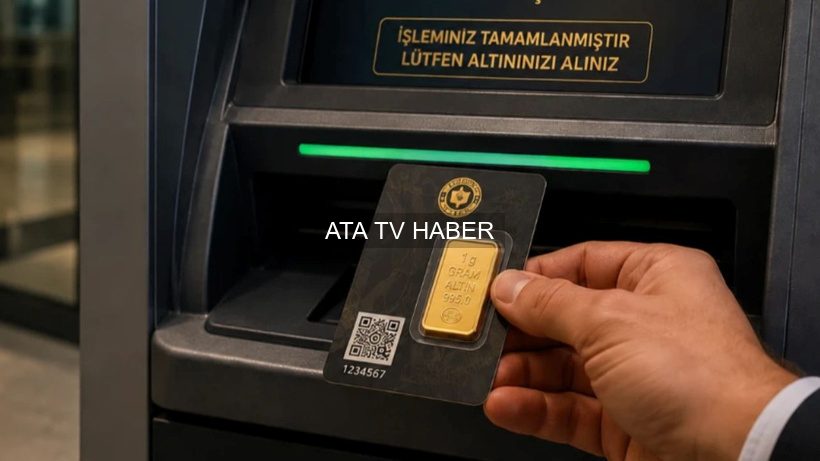 Banka ATM’lerinden Gram Altın Satışı Yeniden Başladı