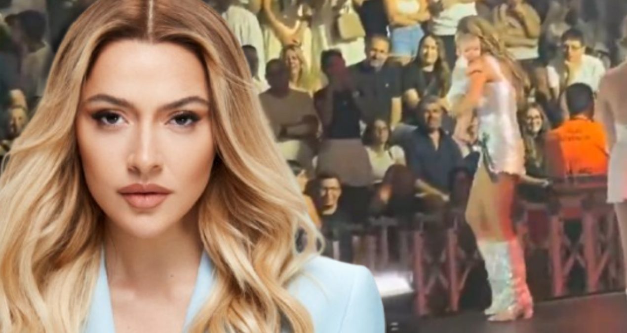 Hadise, Konserde Küçük Hayranını Sahneye Davet Etti ve Sürpriz Bir