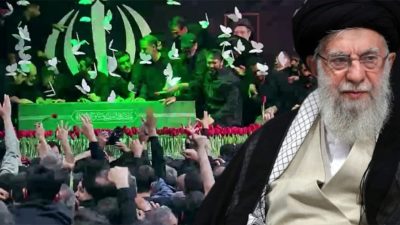Ayetullah Ali Hamaney için Başkentten Meşhed’e Uzanan Cenaze Törenleri Başladı