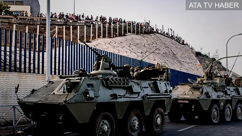 Ceuta kıyılarına ulaşan düzensiz göç hareketi Avrupa gündeminde