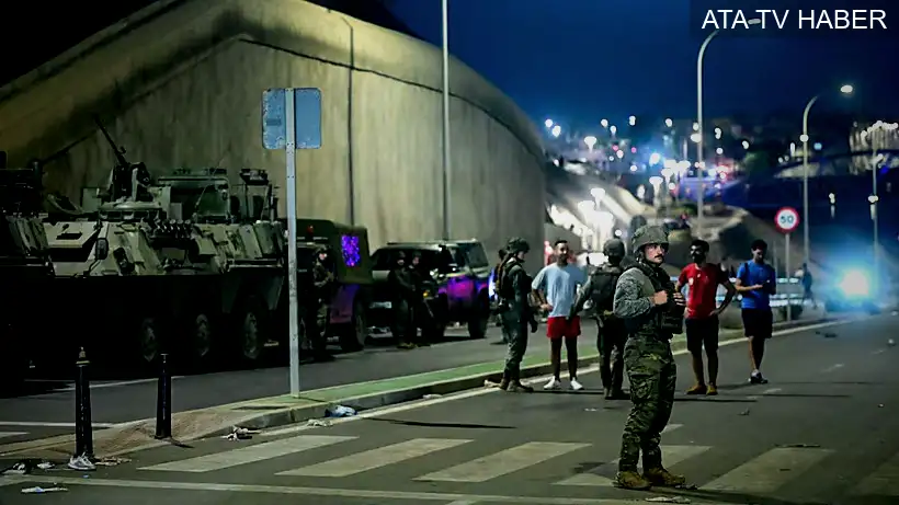 Ceuta kıyılarına ulaşan düzensiz göç hareketi Avrupa gündeminde
