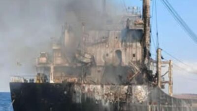 Odessa Açıklarında Vurulan Golden Leo Gemisi Haftalar Sonra Battı Odessa