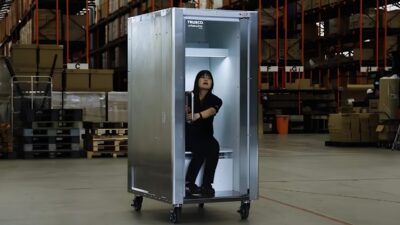 Japonya merkezli SDRS, aşırı sıcaklarla mücadele için kişisel soğutma kabinini