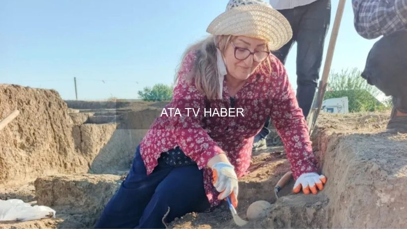 Paşatepe'de Eşine Az Rastlanır Taş Küre Ortaya Çıktı