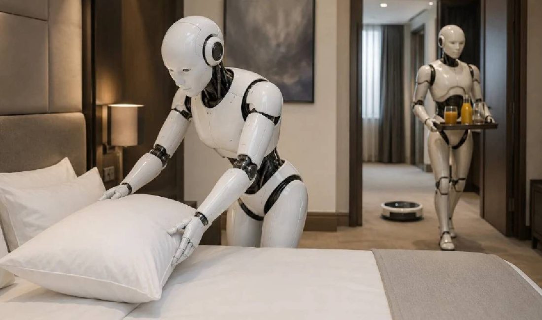 Tam Otomasyonlu Robot Otel: Shenzhen’in Yapay Adasında 2027’de Açılacak İlk