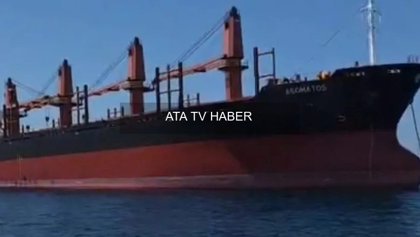 Karadeniz’de Panama bandıralı ASOMATOS gemisine dron saldırısı: 1 ölü, soruşturma sürüyor