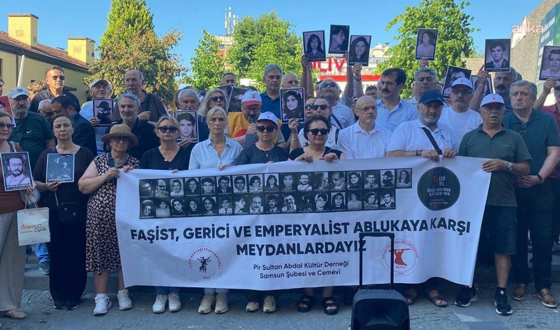 Samsun Pir Sultan Abdal Kültür Derneği ve Cemevi’nden Madımak İçin