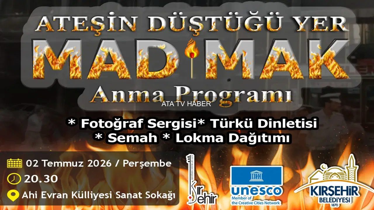 Kırşehir Belediyesi, Sivas Katliamı Kurbanlarını 33. Yılda Anıyor