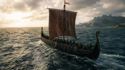 Viking Gemisi Glad av Gillberga, Çekimlerden Sonra Ağır Hasarlı Döndü