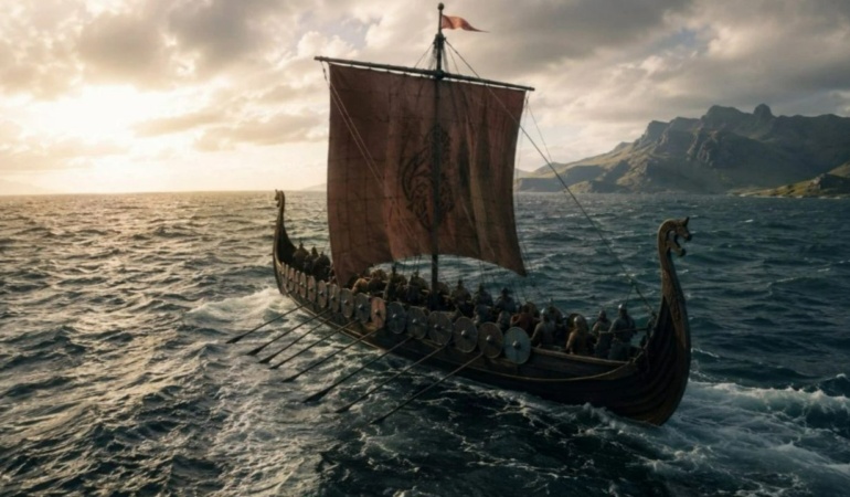 The Odyssey çekimlerinde kriz! Tarihi Viking gemisi için flaş iddia