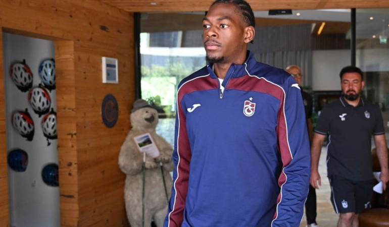 Trabzonspor’un yeni Onuachu’su kampa katıldı