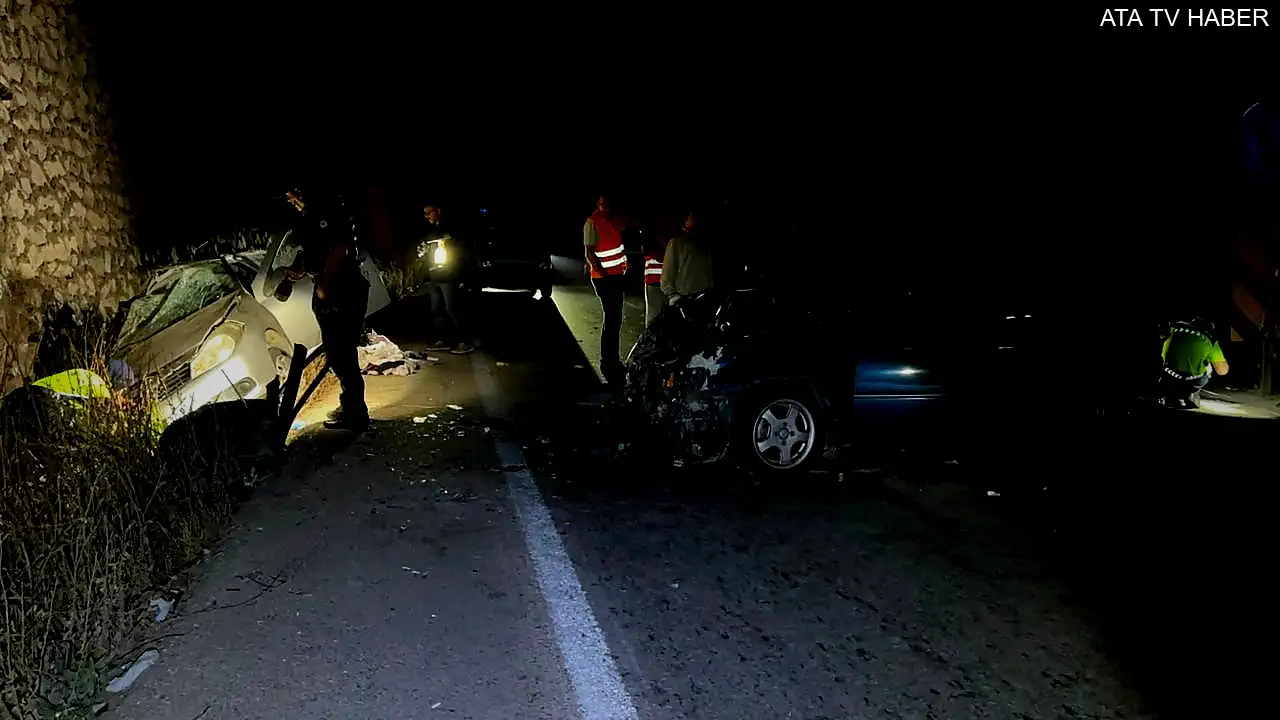 İznik-Adapazarı yolunda feci kaza: İki kişi hayatını kaybetti